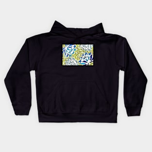 Water Flowers Kids Hoodie